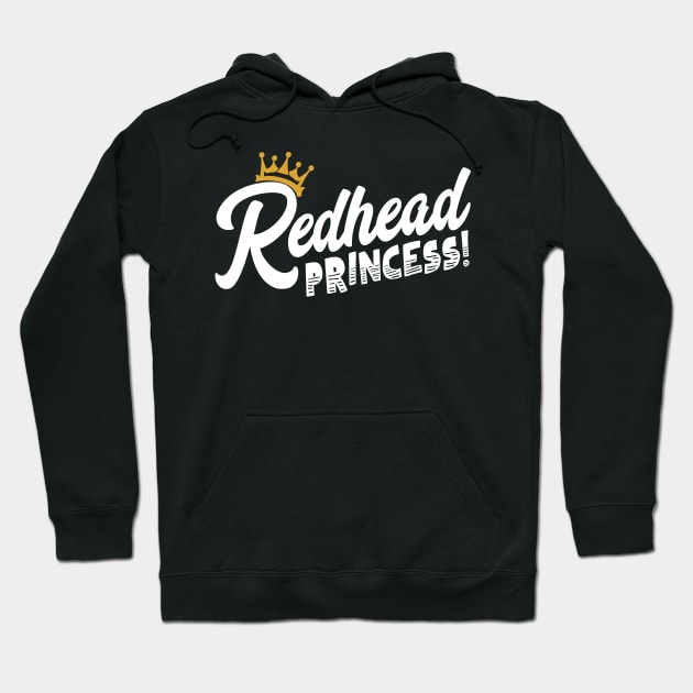 Redhead Princess Hoodie by thingsandthings